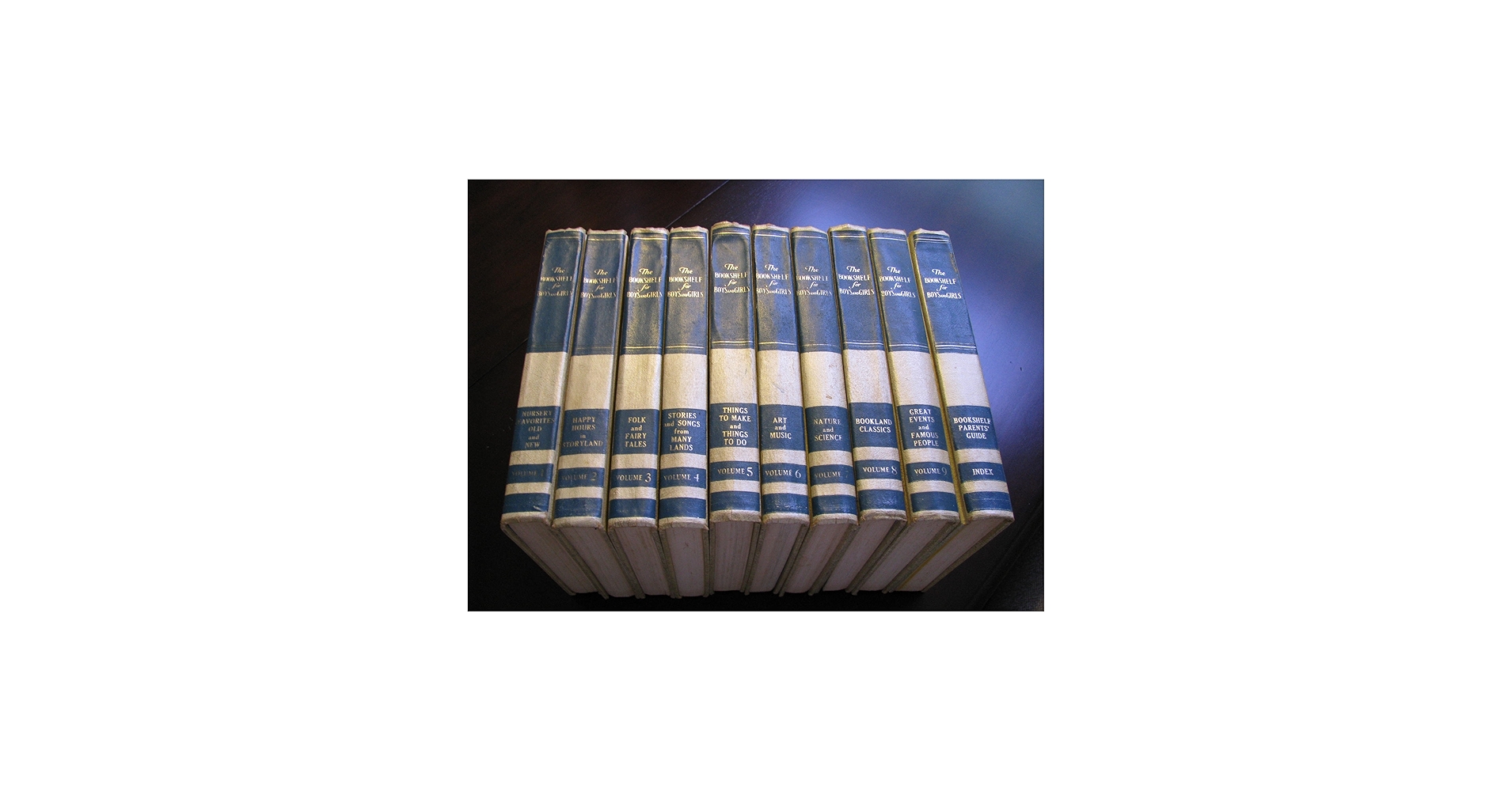 The Bookshelf for Boys and Girls(10 Volume set): Various authors