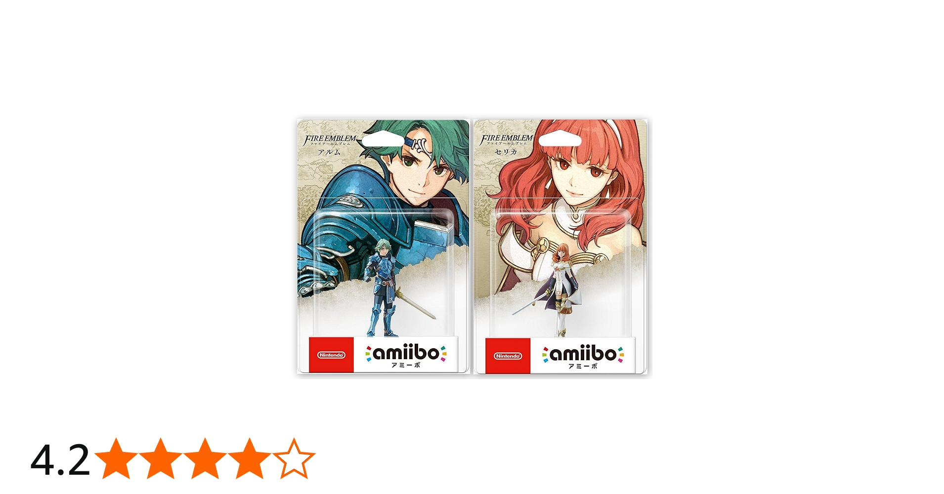 Amazon.co.jp: amiibo アルム & セリカ (ファイアーエムブレムシリーズ