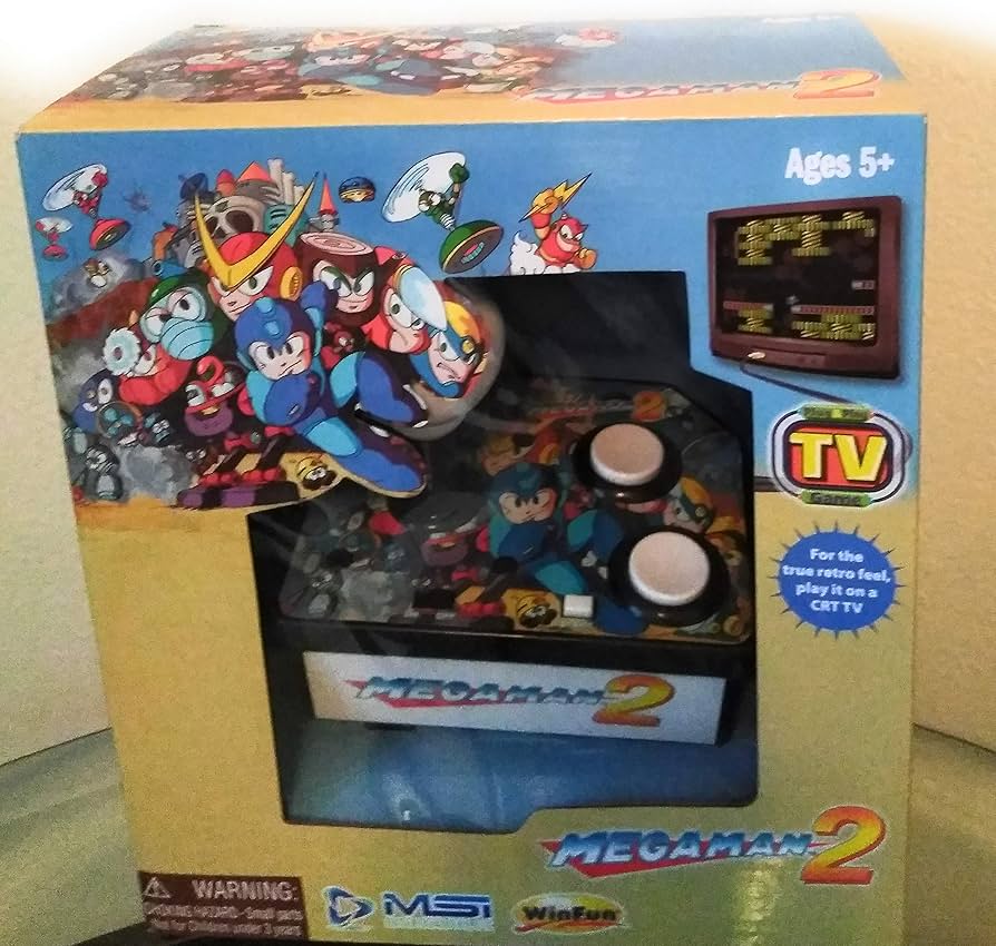 Amazon.com: MSi Megaman 2 TV Arcade Plug & Play : Toys & Games