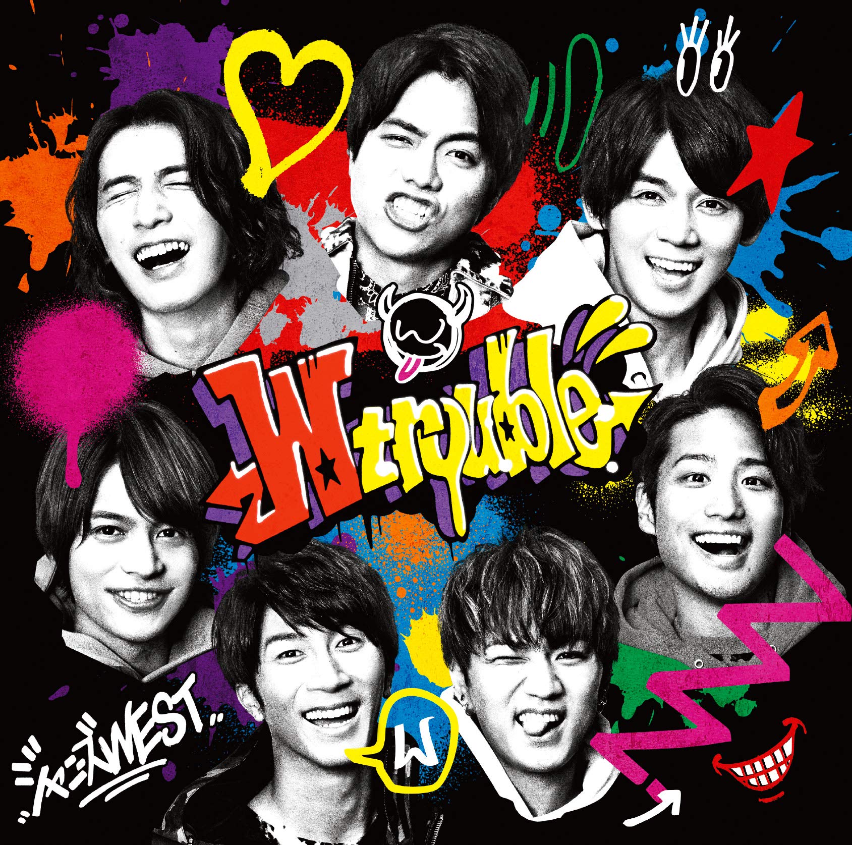 Amazon.co.jp: W trouble (通常盤) (視聴IDあり) (外付け特典