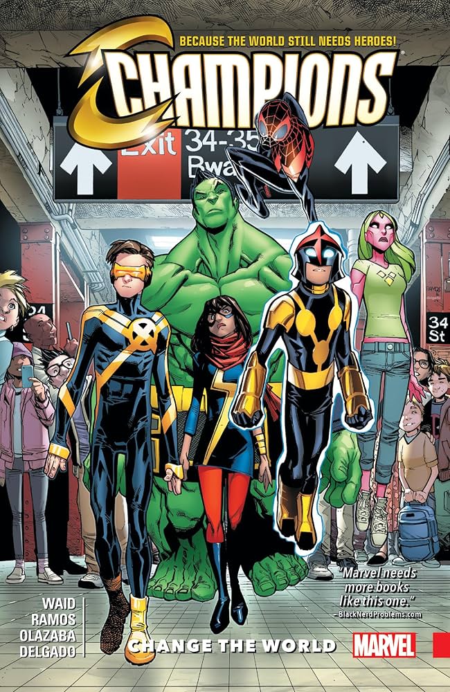 Amazon.com: Champions Vol. 1: Change The World: 9781302906184
