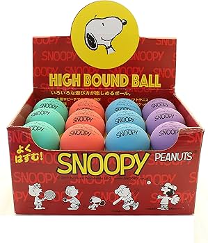 Amazon | SNOOPY(スヌーピー) ハイバウンドボール 24個入り SN-501