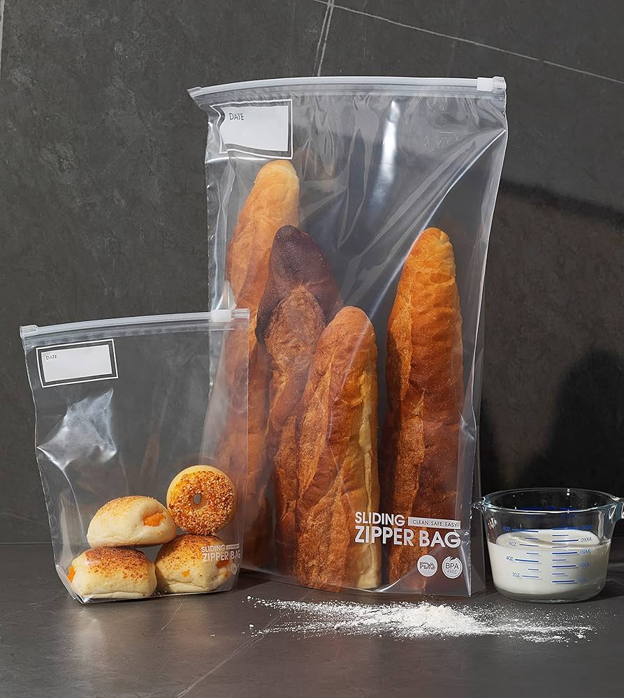 Amazon.com: Gallon Slider Storage Bags- 100 Count, Featuring