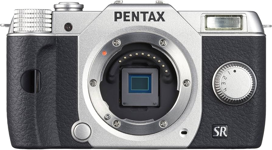 Amazon.com : Pentax Q10 12.4MP with 02 zoom lens kit (Silver
