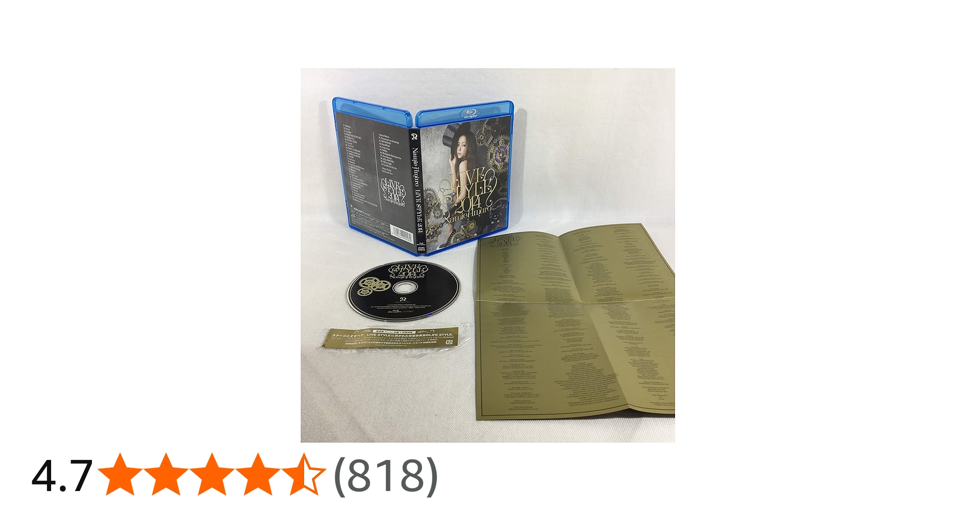 Amazon.co.jp: namie amuro LIVE STYLE 2014 (Blu-ray Disc) (豪華盤