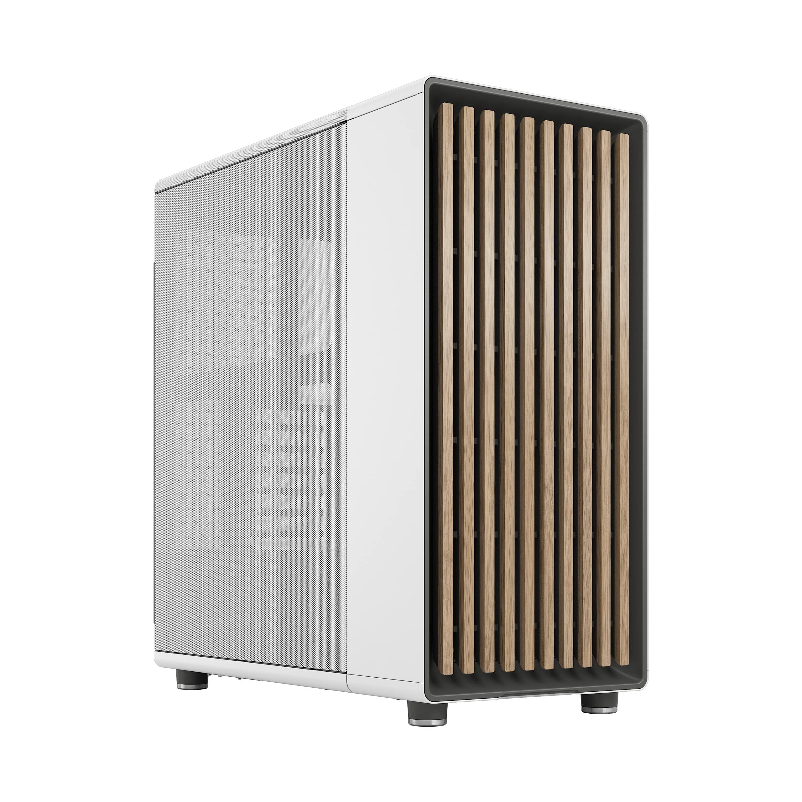 Amazon.com: Fractal Design North Chalk White - Genuine Oak Wood