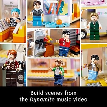 LEGO Ideas BTS Dynamite 21339 Model Kit for Adults, Gift Idea for