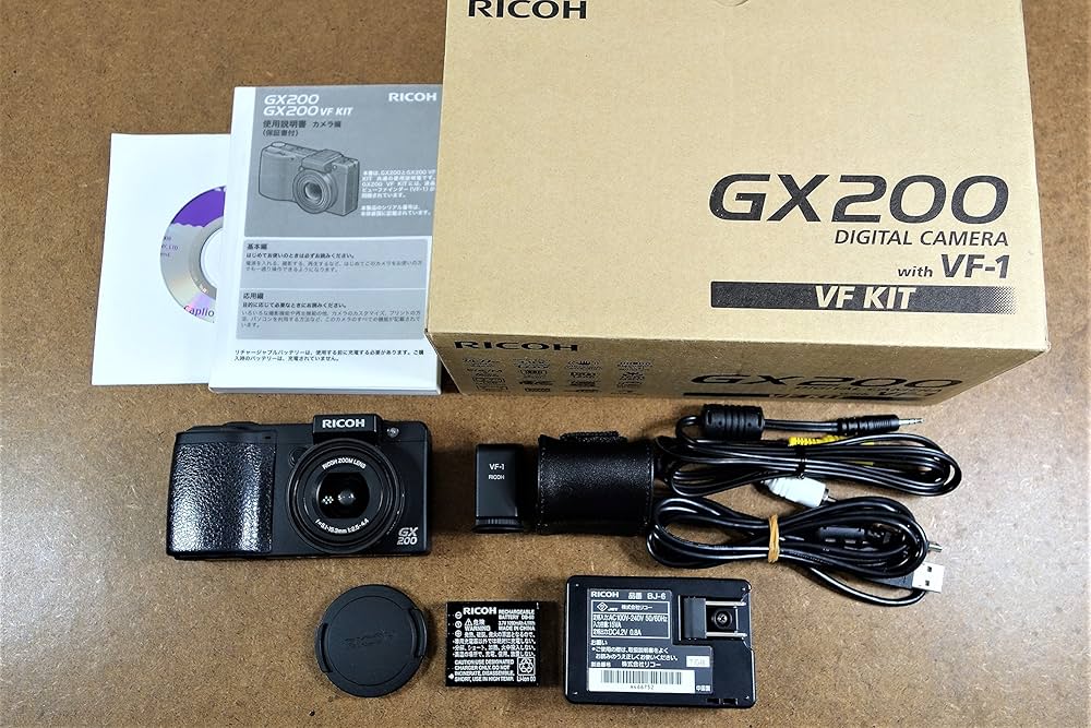 Amazon | RICOH デジタルカメラ GX200 VFキット GX200 VF KIT