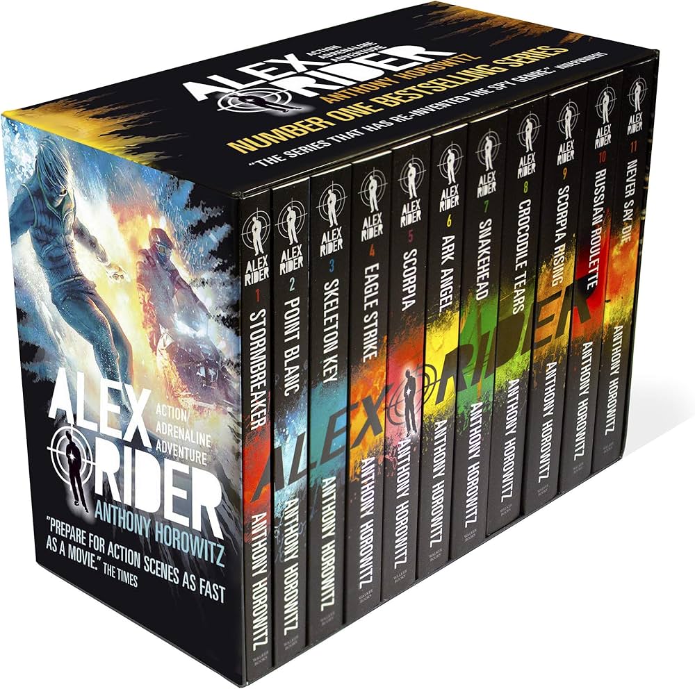 Alex Rider 11 Books Collection set by Anthony Horowitz Children