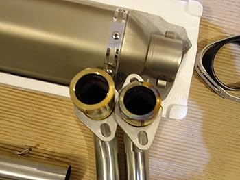 Amazon | asiaparts.jp YZF-R25フルエキゾーストマフラー/チタン