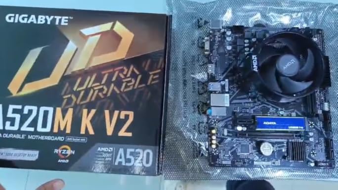 Amazon.com: GIGABYTE A520M K V2 (REV. 1.0) CHIPSET AMD A520 AM4