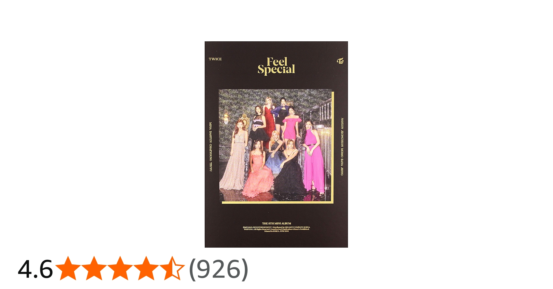 Amazon.co.jp: FEEL SPECIAL(8TH MINI ALBUM)(輸入盤): ミュージック