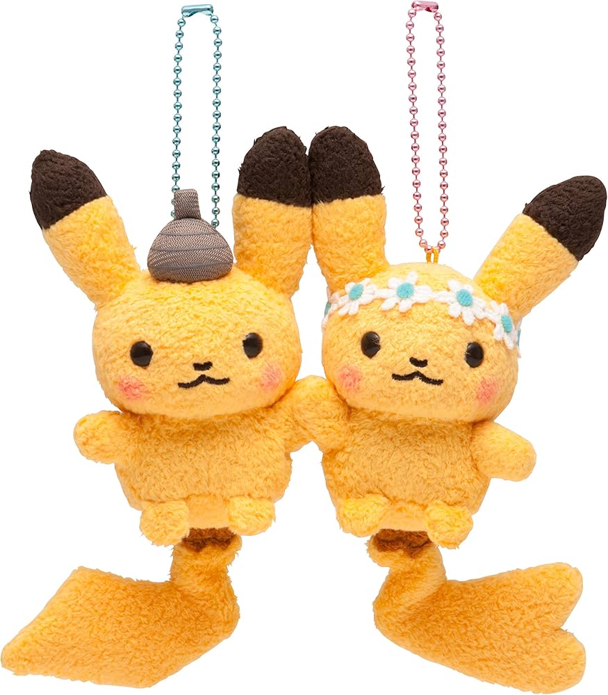 Amazon.co.jp: ポケモンセンターオリジナル ピカチュウペアマスコット