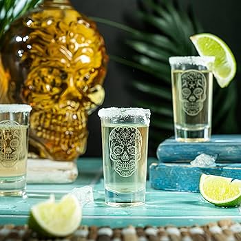 Amazon | Kobi & Knight スカルテキーラデカンターセット