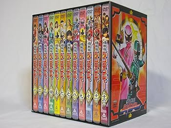 Amazon.co.jp: スーパー戦隊シリーズ 侍戦隊シンケンジャー DVD全12巻
