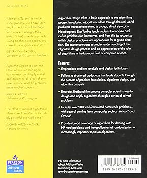 Algorithm Design: 9780321295354: Computer Science Books @ Amazon.com