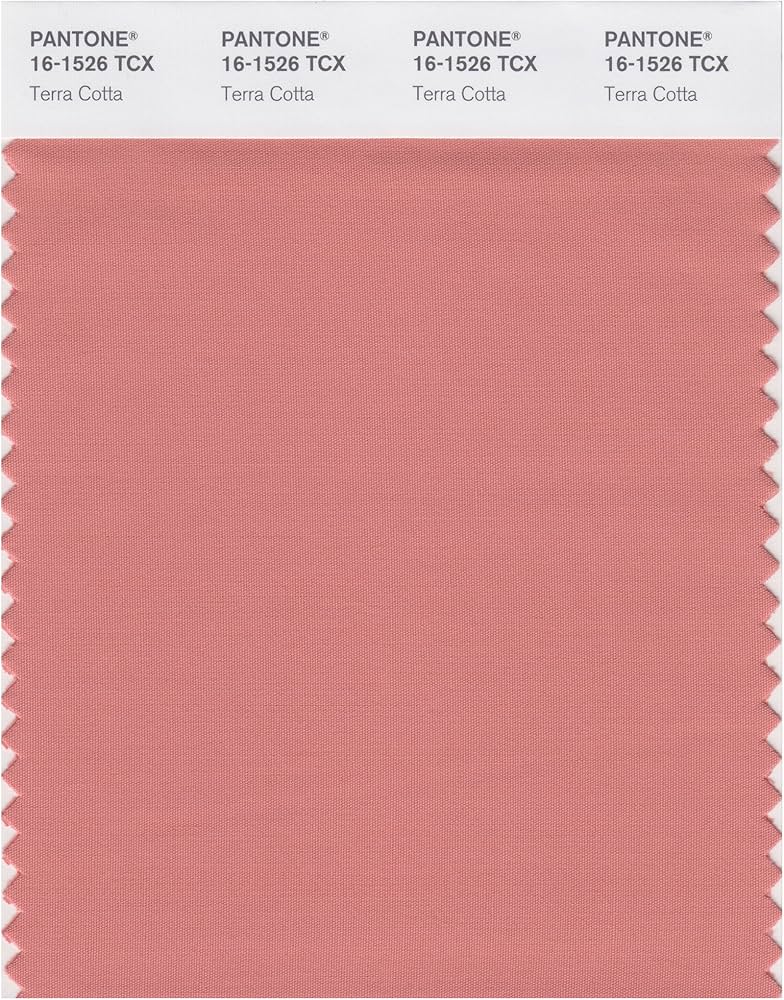 Amazon.com: PANTONE Smart 16-1526X Color Swatch Card, Terra Cotta