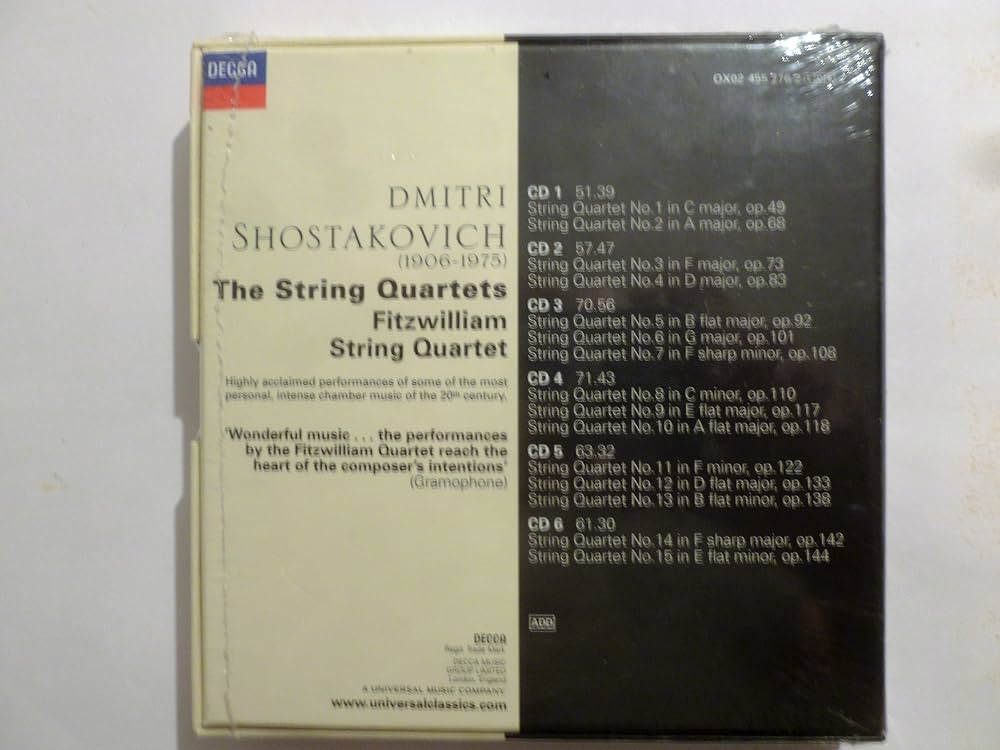 Amazon.com: Shostakovich: The String Quartets: CDs & Vinyl