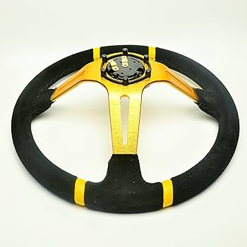 Amazon | MOMO モモ ステアリング 35Φ 5125 ゴールド | ステアリング