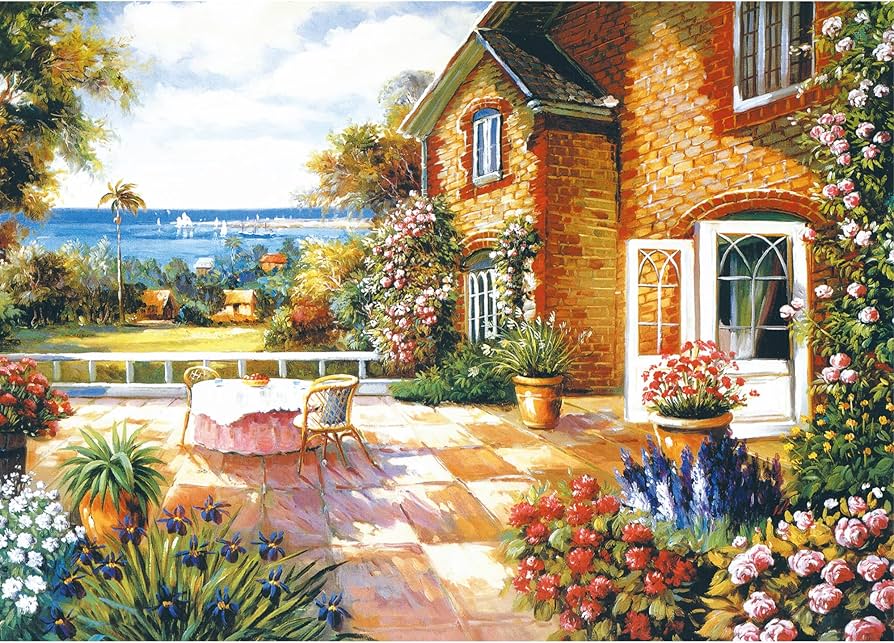 Amazon | MISITU ジグソーパズル 1000ピース パズル 風景 絵画 自然