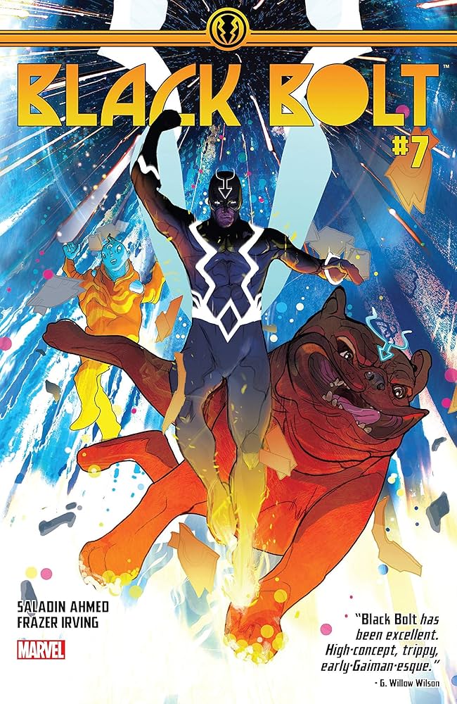 Amazon.com: Black Bolt (2017-2018) #7 eBook : Ahmed, Saladin, Ward