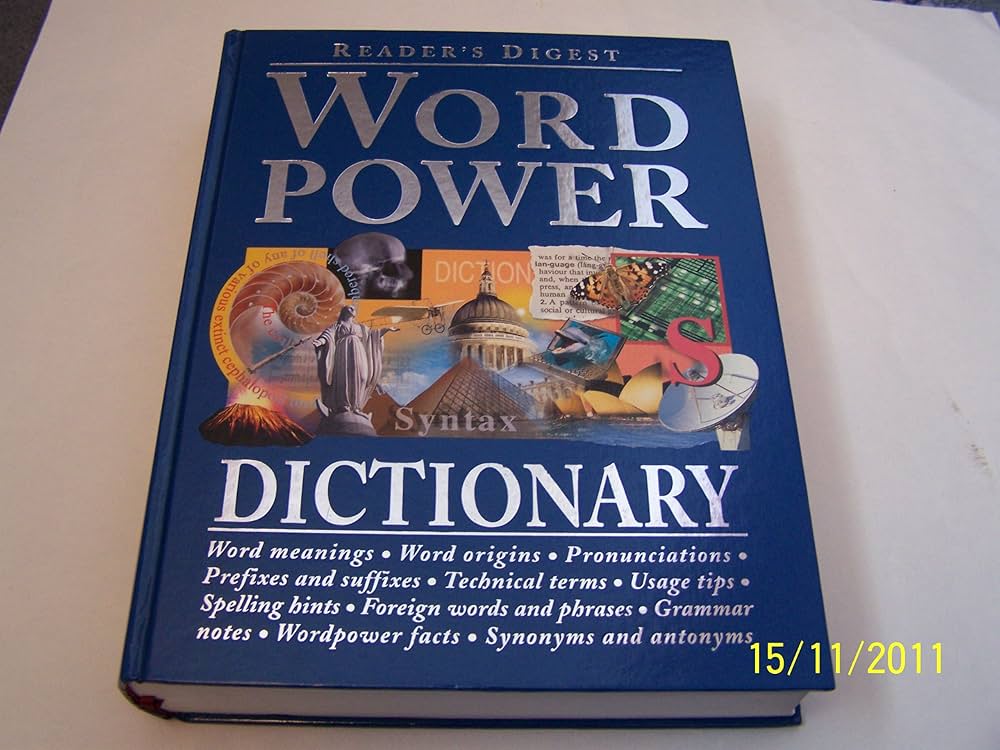 Word Power Dictionary: Reader's Digest: 9780276424632: Amazon.com