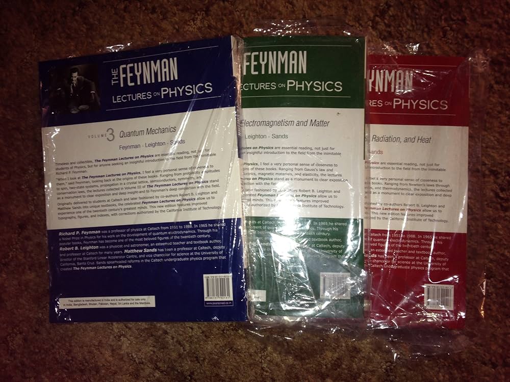 Amazon | Feynman Lectures On Physics (3 Volume Set) | Feynman
