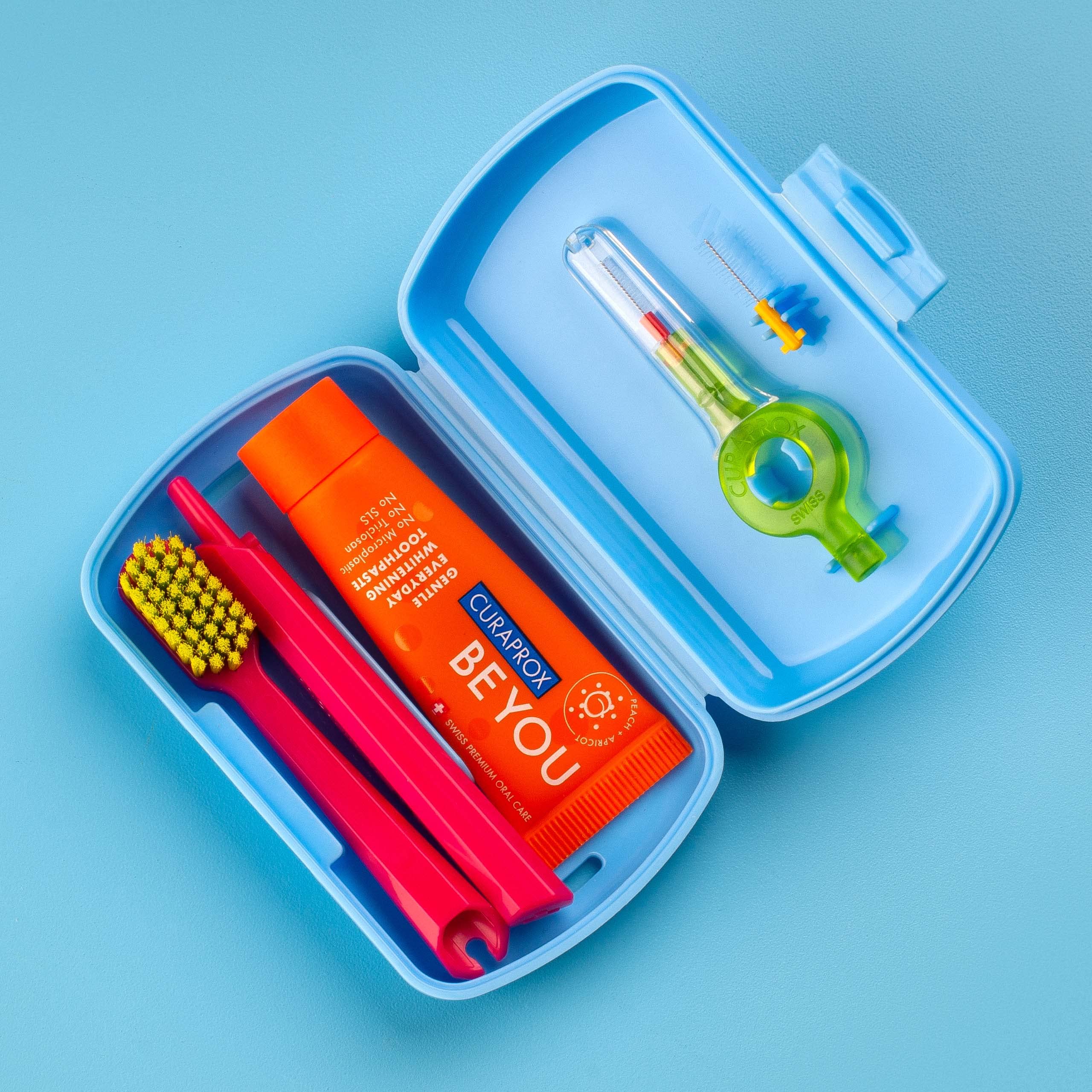 Amazon.com : Curaprox Travel Kit - CS 5460 Toothbrush with 'Be You