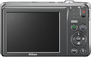 Amazon.com : Nikon digital camera COOLPIX S3700 (Silver) S3700-SL