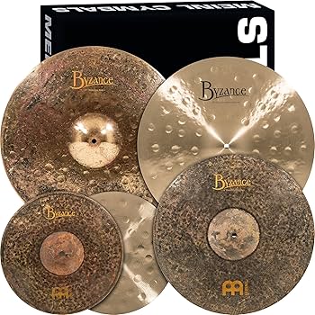 Amazon.com: Meinl Cymbals MJ401+18 Mike Johnston Pack Byzance