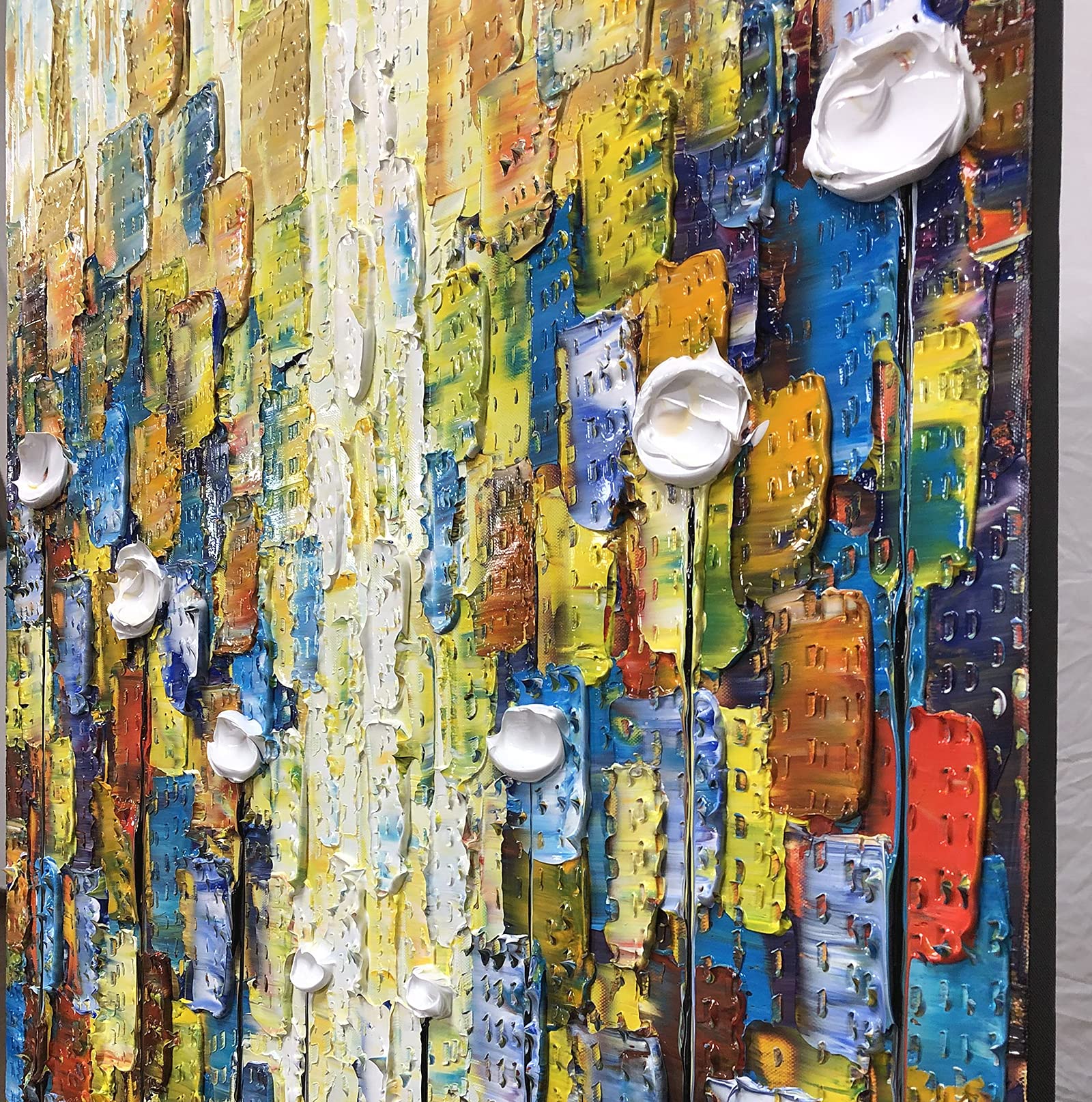 Amazon.co.jp: V-inspire 絵画 24 x 48インチ モダン抽象画