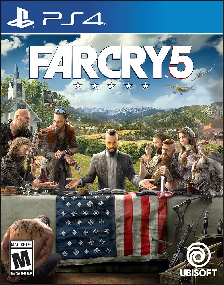 Amazon.com: Far Cry 5 - PlayStation 4 Standard Edition : Ubisoft