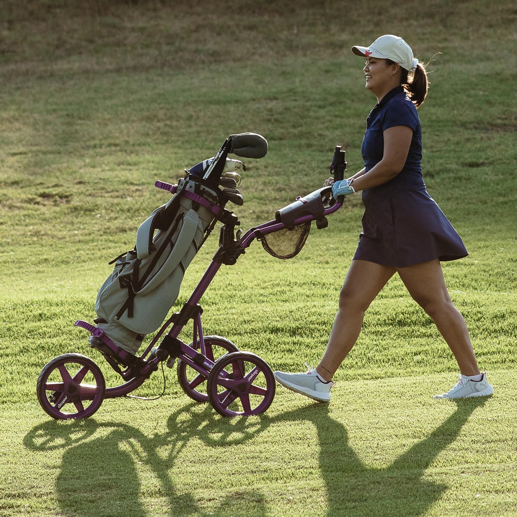 Amazon.co.jp: Clicgear Model 4.0 ゴルフプッシュカート 3輪