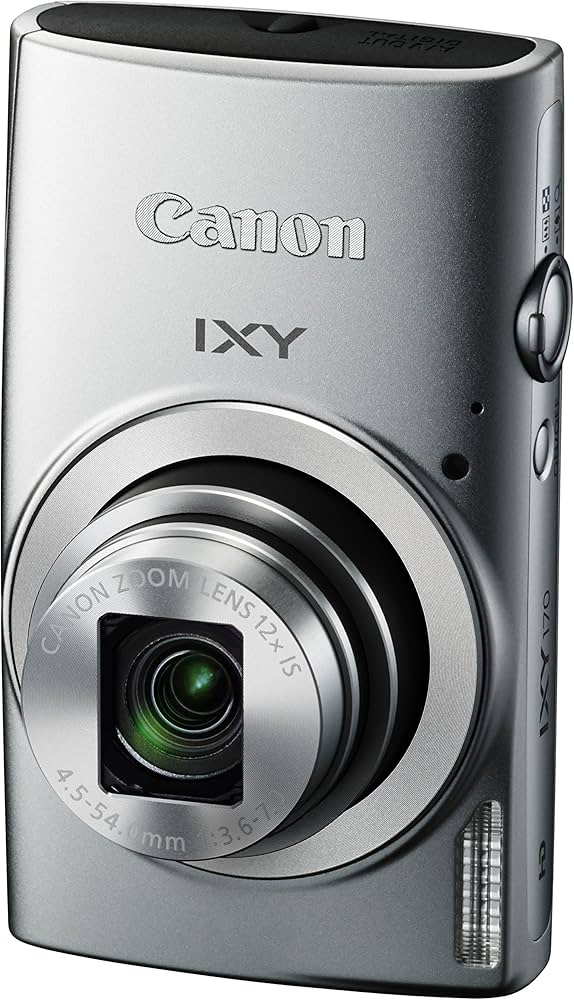 Amazon | Canon デジタルカメラ IXY 170 シルバー 光学12倍ズーム