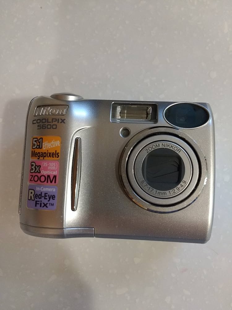 Amazon.com : Nikon Coolpix 5600 5MP Digital Camera with 3x Optical