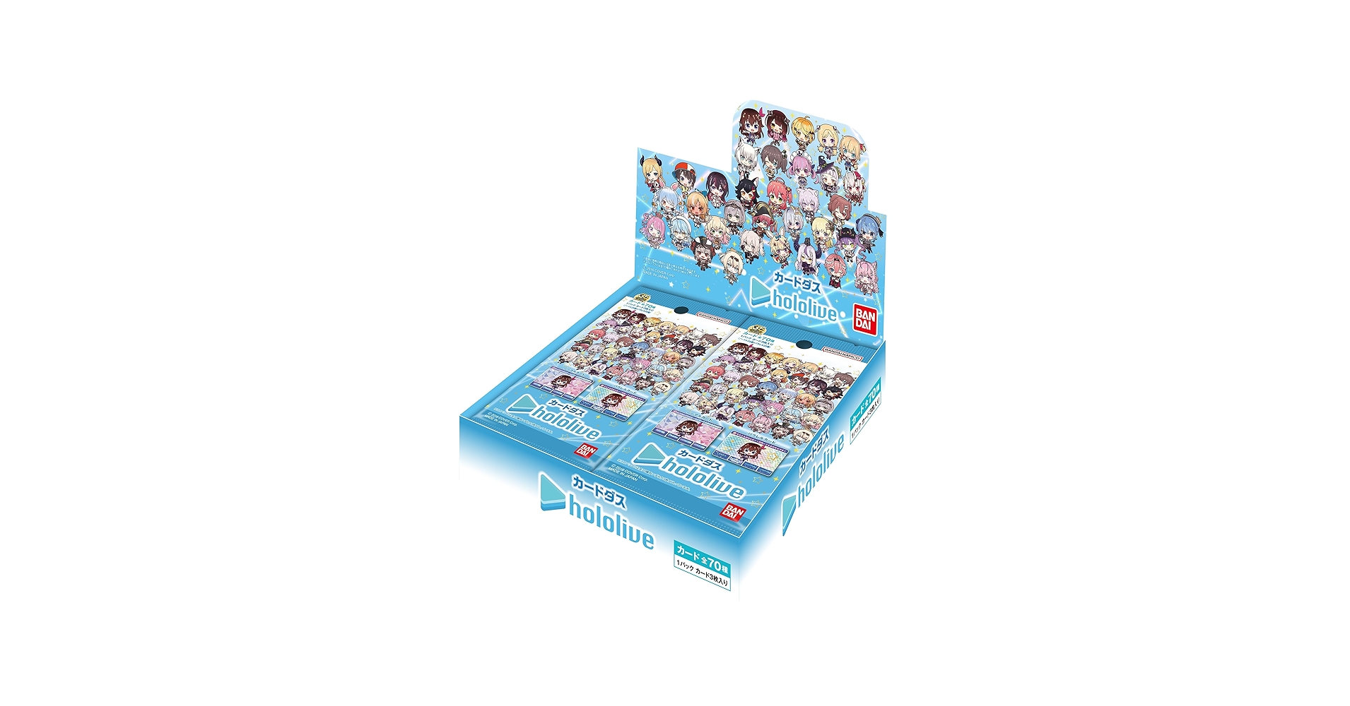 Amazon.com: BANDAI Plastic Carddass Hololive (Box), Pack of 20