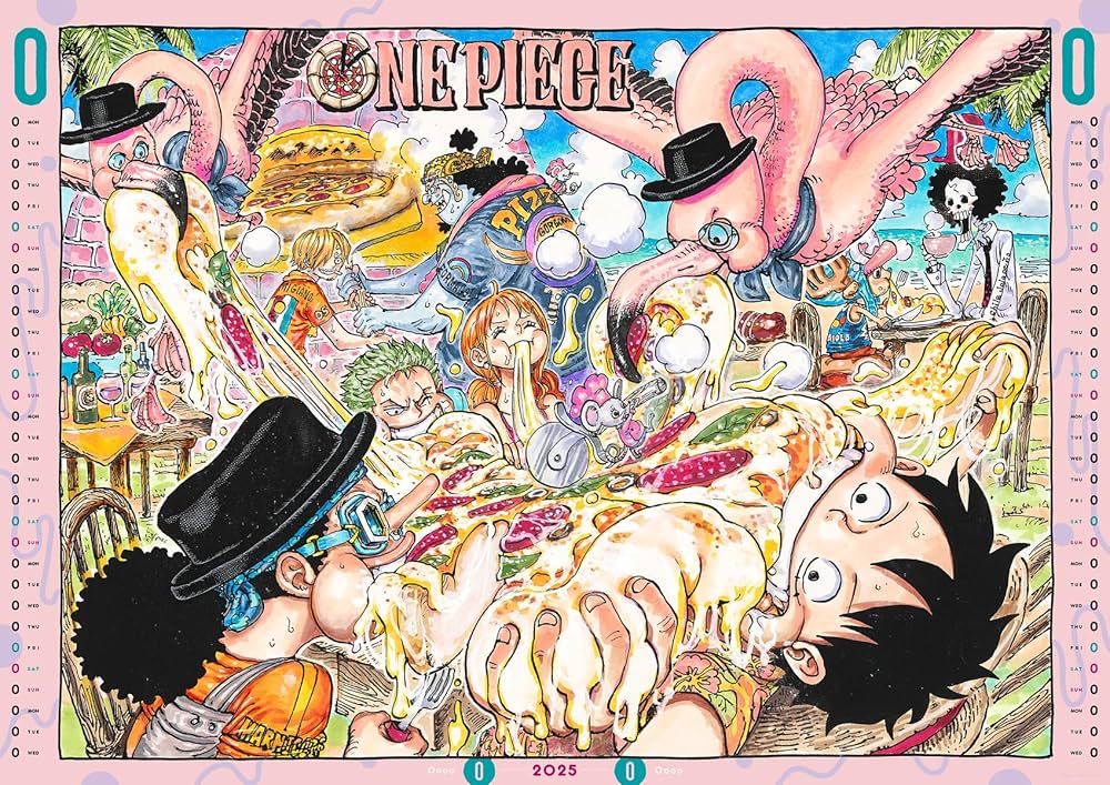 ONE PIECE』コミックカレンダー(大判)2025 (マルチメディア) | 尾田