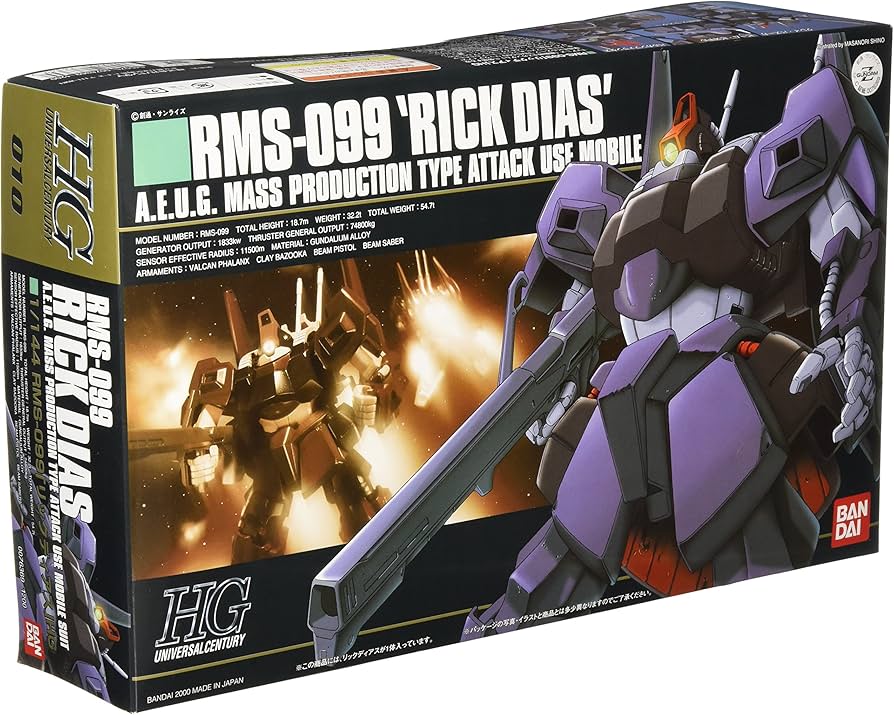 Amazon | HGUC 1/144 RMS-099 リックディアス (機動戦士Zガンダム