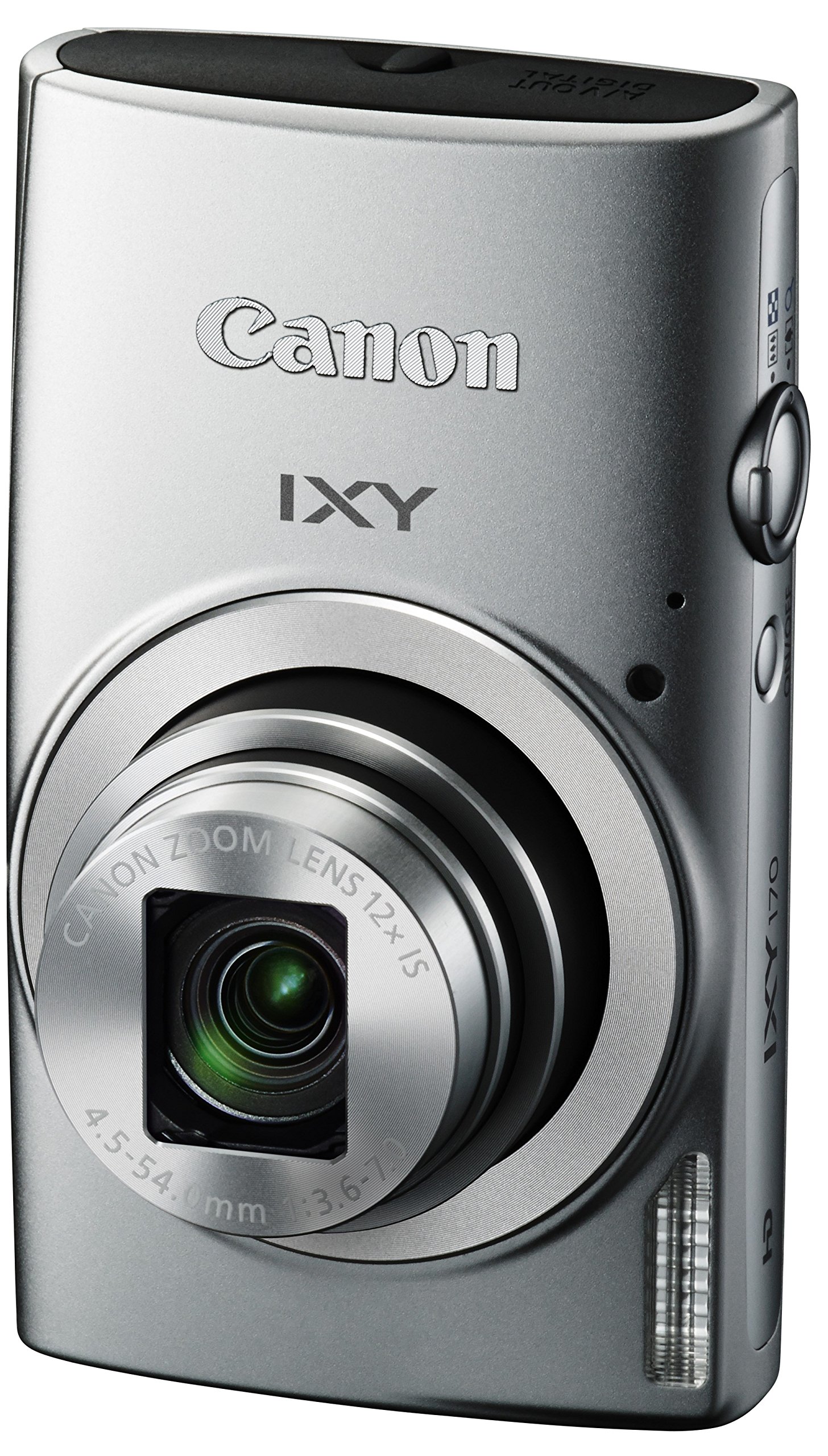 Amazon | Canon デジタルカメラ IXY 170 シルバー 光学12倍ズーム