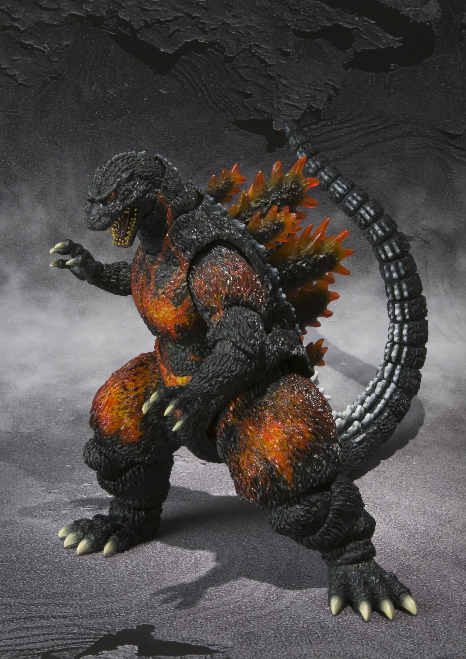 Amazon.co.jp: TAMASHII NATIONS S.H.モンスターアーツ ゴジラ (1995