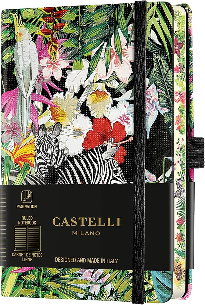 Amazon | カステリミラノ ノート ポケット 7mm 横罫 EDEN CASTELLI