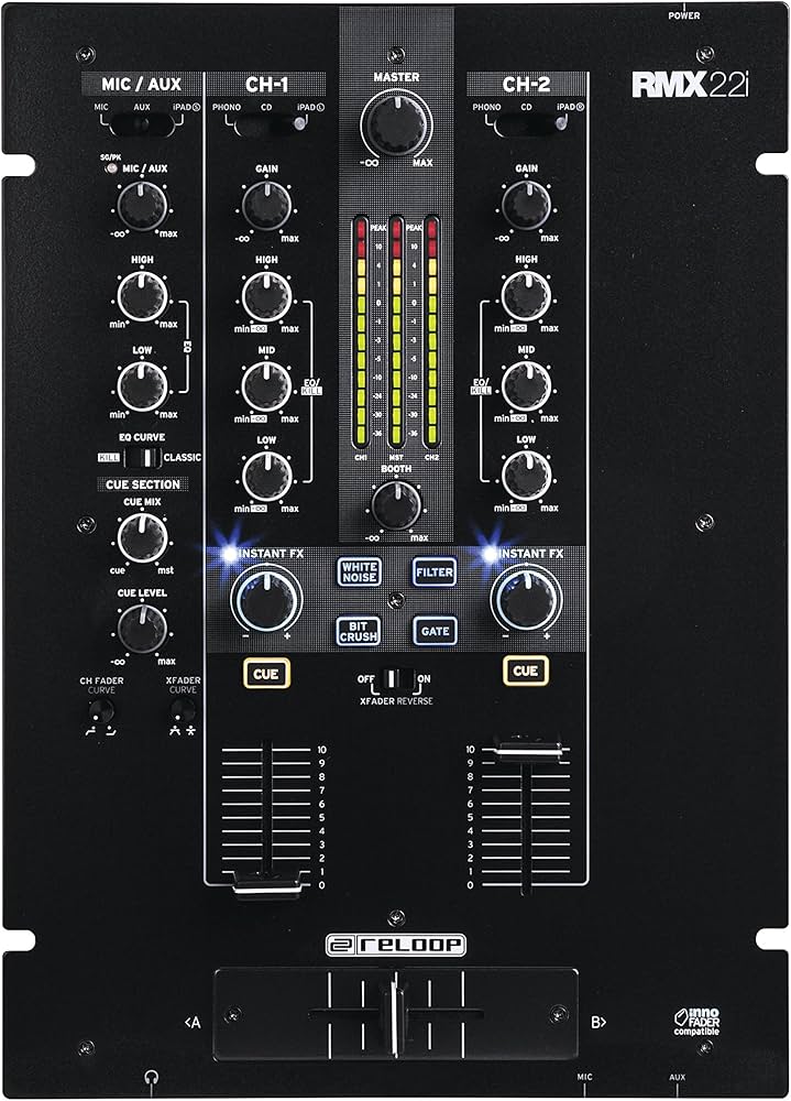 Amazon.co.jp: Reloop リループ 2チャンネル エフェクト内蔵 DJ