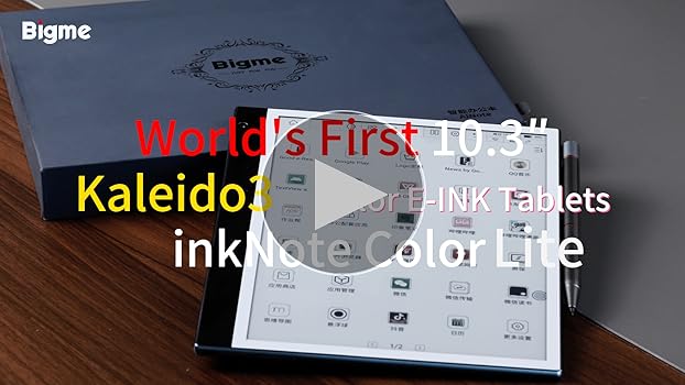 Amazon.co.jp: Bigme inkNote Color + Lite 電子書籍リーダー 10.3