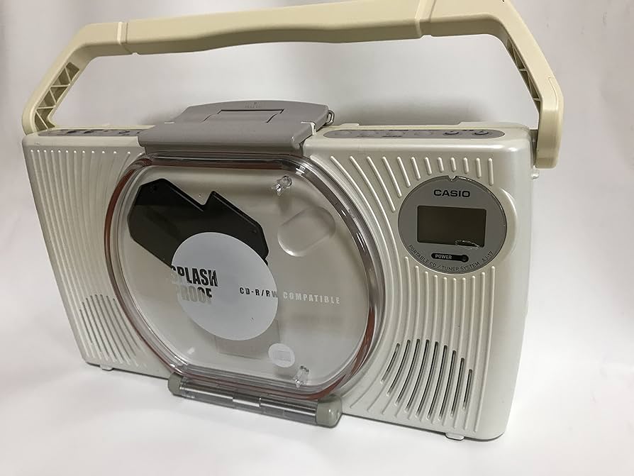 Amazon.co.jp: CASIO AJ-17WE カシオ防水CDラジオ (白) : 楽器・音響機器