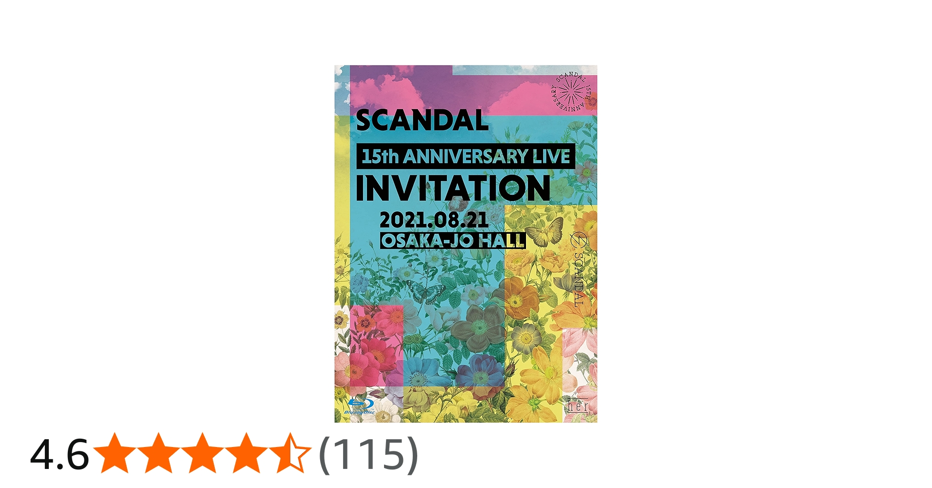 Amazon.co.jp: SCANDAL 15th ANNIVERSARY LIVE 『INVITATION』 at