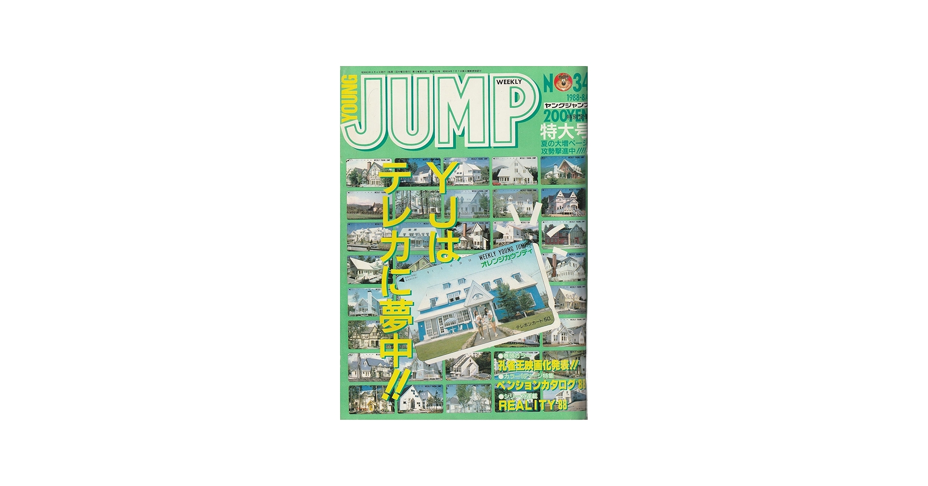 Amazon.co.jp: 週刊ヤングジャンプ 1988年 8/4号 No.34 (通巻No.435