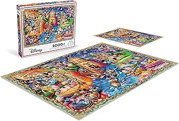 Amazon.com: Ceaco - Disney - Mickey's Carnival - 2000 Piece Jigsaw