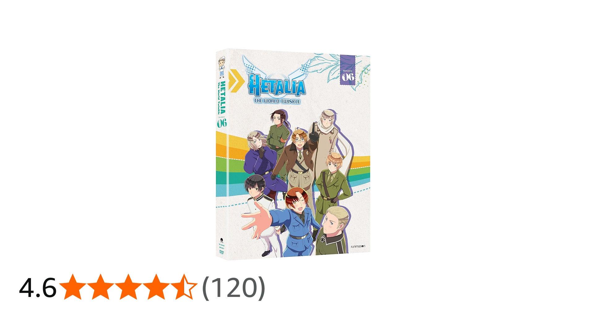 Amazon.co.jp: ヘタリア / HETALIA: WORLD TWINKLE - SEASON 6 : DVD