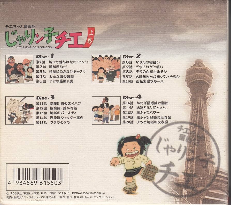 Amazon.co.jp: チエちゃん奮戦記 じゃりン子チエ DVD-BOX 上巻 : 中山