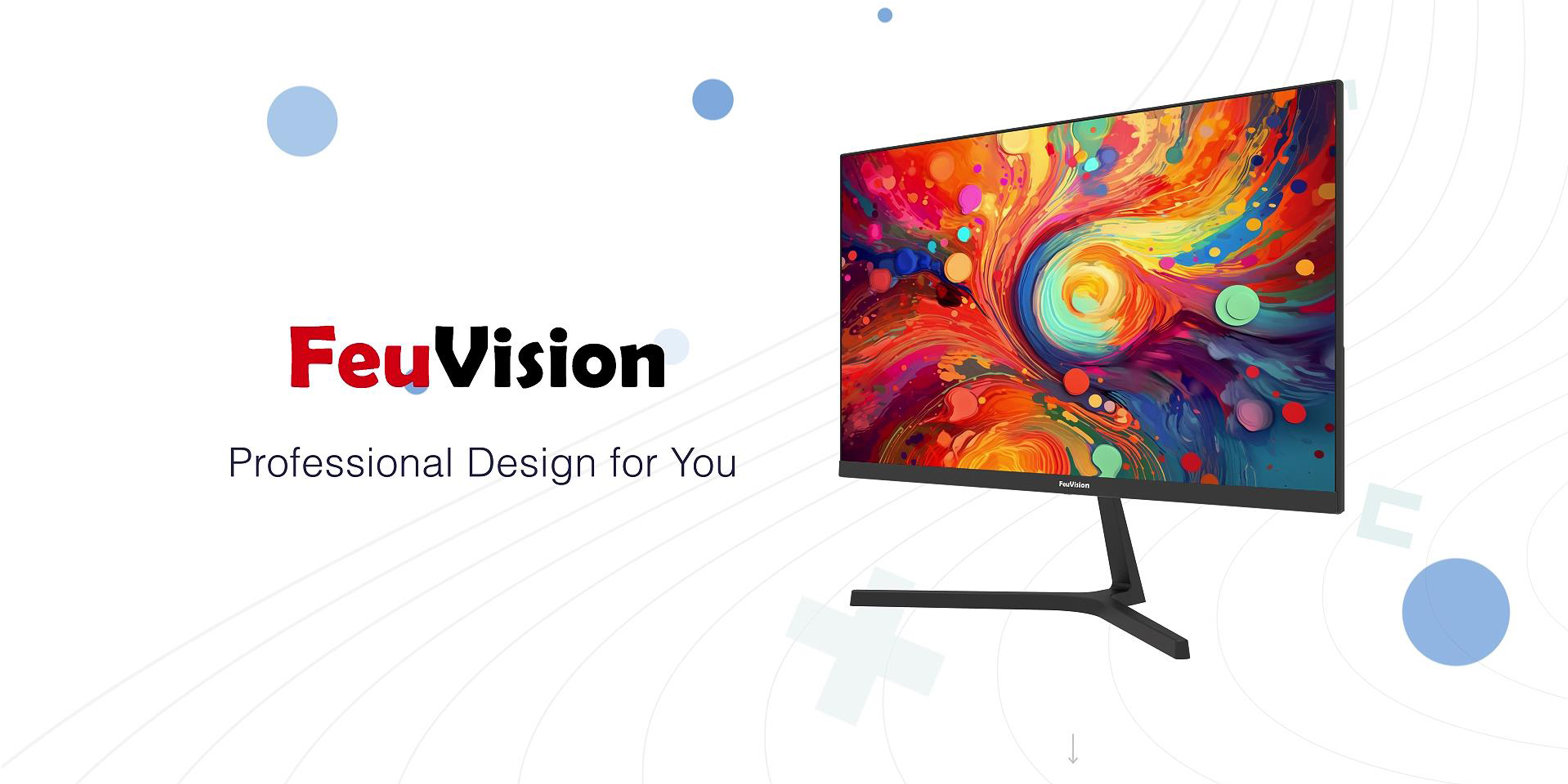 Amazon.com: FeuVision 24 inch Monitor 1080p FHD, 100Hz, IPS Panel